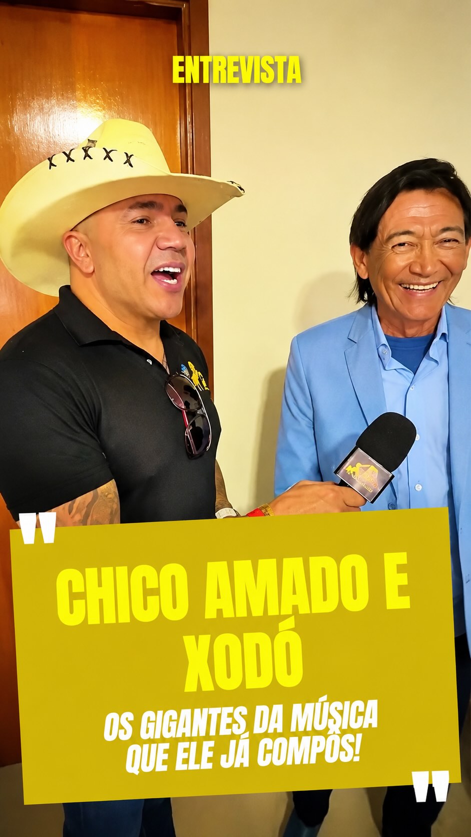 Entrevista com celebridades